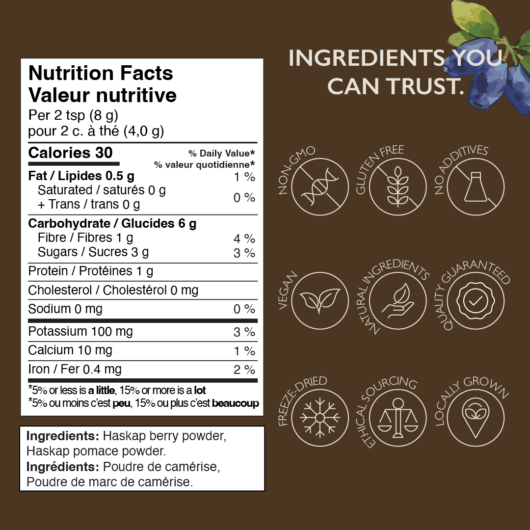Haskap Berry Powder